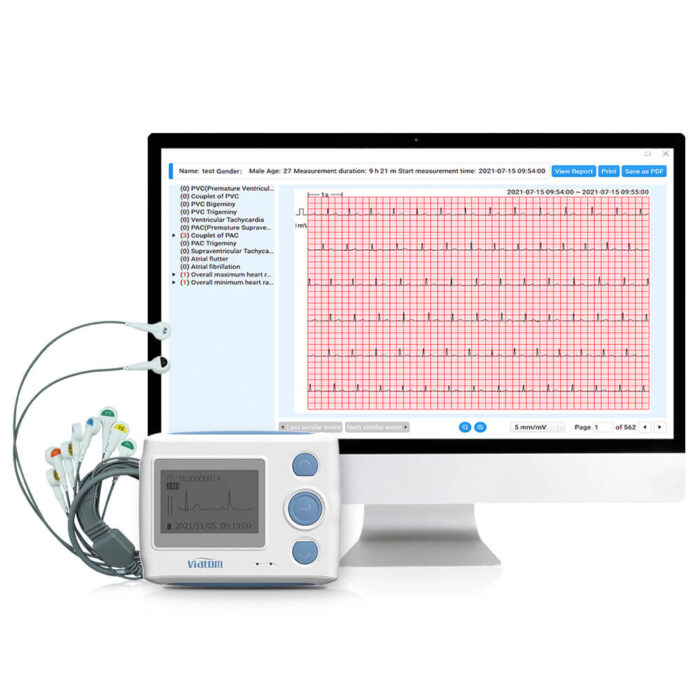 Viatom TH12 12 elvezetéses 24 órás mini EKG holter monitor - Image 7